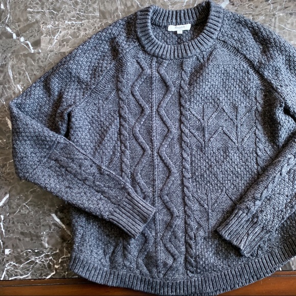 Madewell Small Knit Pullover Wool Alpaca Blend Gra - Picture 8 of 8